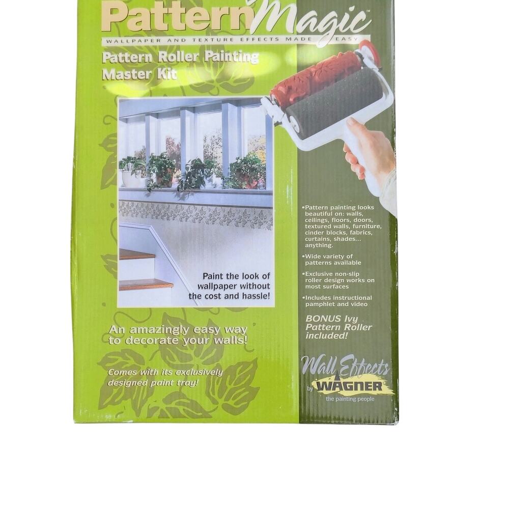 Pattern Magic Wallpaper & Texture Effect Ivy Pattern Roller Painting Master Kit